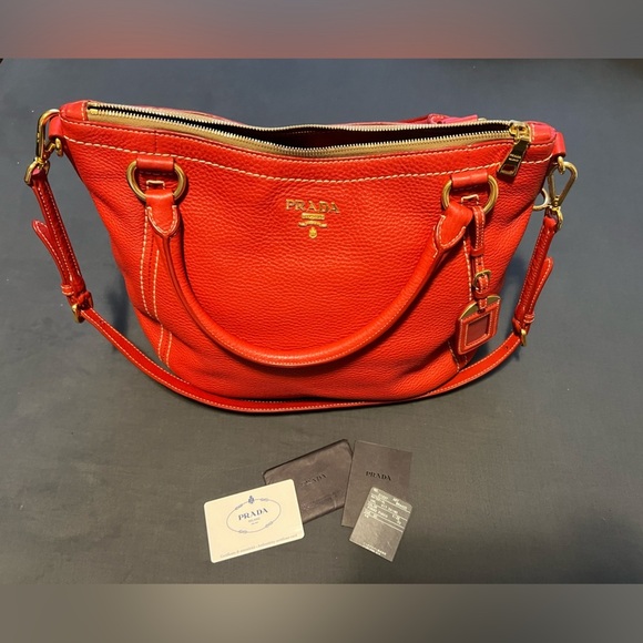 Bolsa Prada Vitello Daino Top Handle BR4420 - Picture 3 of 15